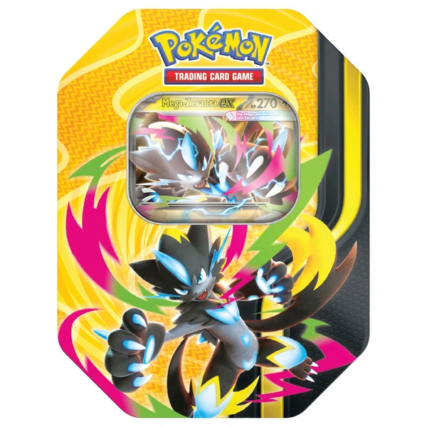 Pokémon Mega Kräfte Tin: Mega-Zeraora ex Tin-Box (DE)